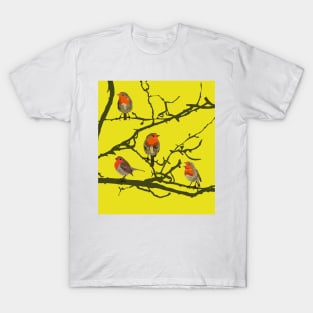 Christmas Robins T-Shirt